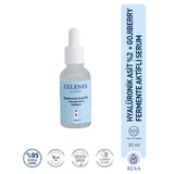 Yoğun Nemlendirici ve Cilt Yenileyici Rena Hyaluronic Asit Serum - Fermante Aktif Gojiberry 30 ml