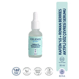 Koyu Halka Karşıtı Rena Caffeine Göz Çevresi Bakım Serumu - Rowan Berry 30 ml