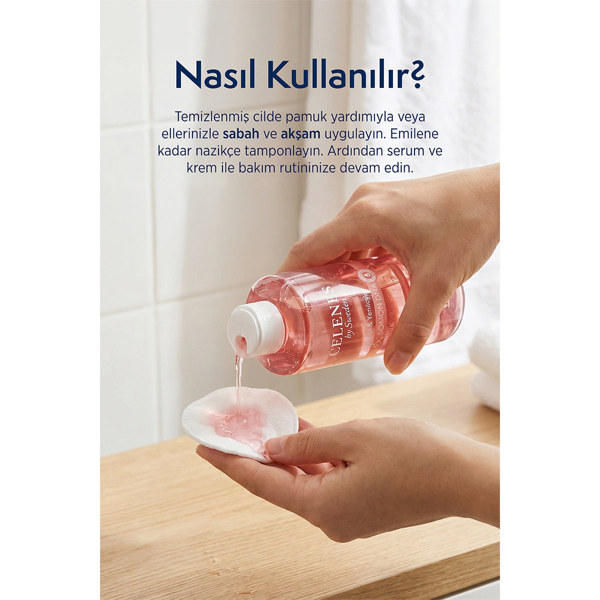 Celenes By Sweden Somon DNA PDRN Gözenek Sıkılaştırıcı & Cilt Tonu Eşitleyici Tonik, 200 ml