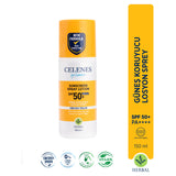 Herbal Tüm Cilt Tipleri için Güneş Koruyucu Losyon Spray 50 Spf