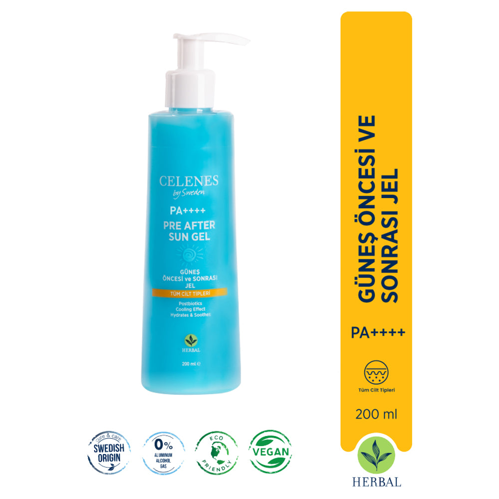 Herbal Güneş Öncesi ve Sonrası Nemlendirici ve Ferahlatıcı Jel