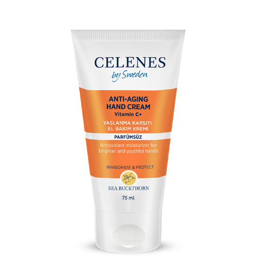 Yaşlanma Karşıtı Sea Buckthorn Parfümsüz El Bakım Kremi 75 ml