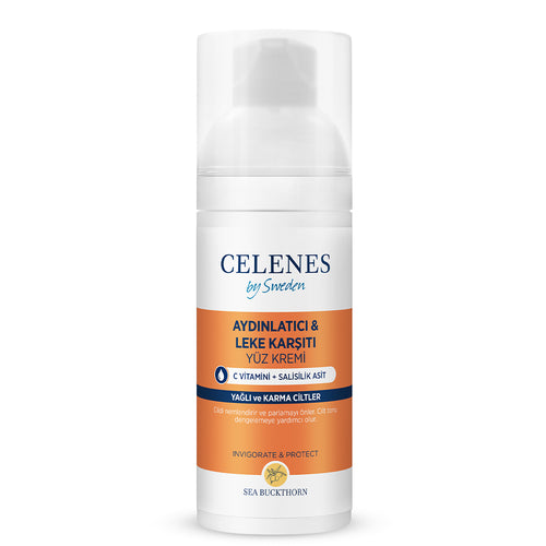 Aydınlatıcı ve Dengeleyici Sea Buckthorn Yüz Kremi Yağlı ve Karma Ciltler 50 ml