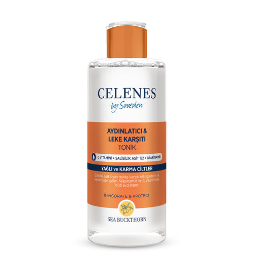 Salisilik Asit ve Niacinamide İçeren Sivilce , Gözenek ve Leke Karşıtı Sea Buckthorn Tonik
