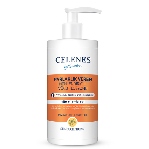 Aydınlatıcı ve Cilt Tonu Eşitleyici Sea Buckthorn Vücut Losyonu Tüm Cilt Tipleri 200 ml