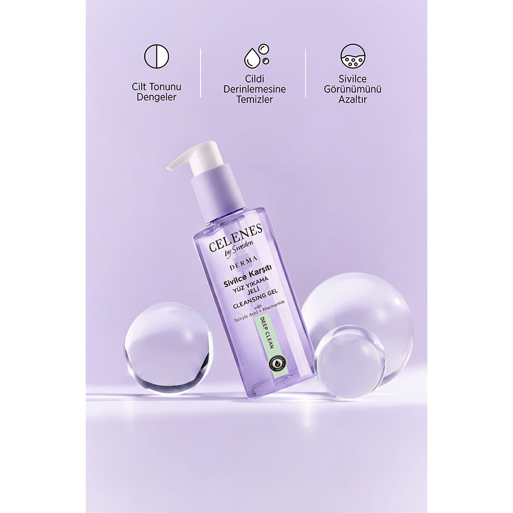 Derma Sivilce Karşıtı Yüz Yıkama Jeli