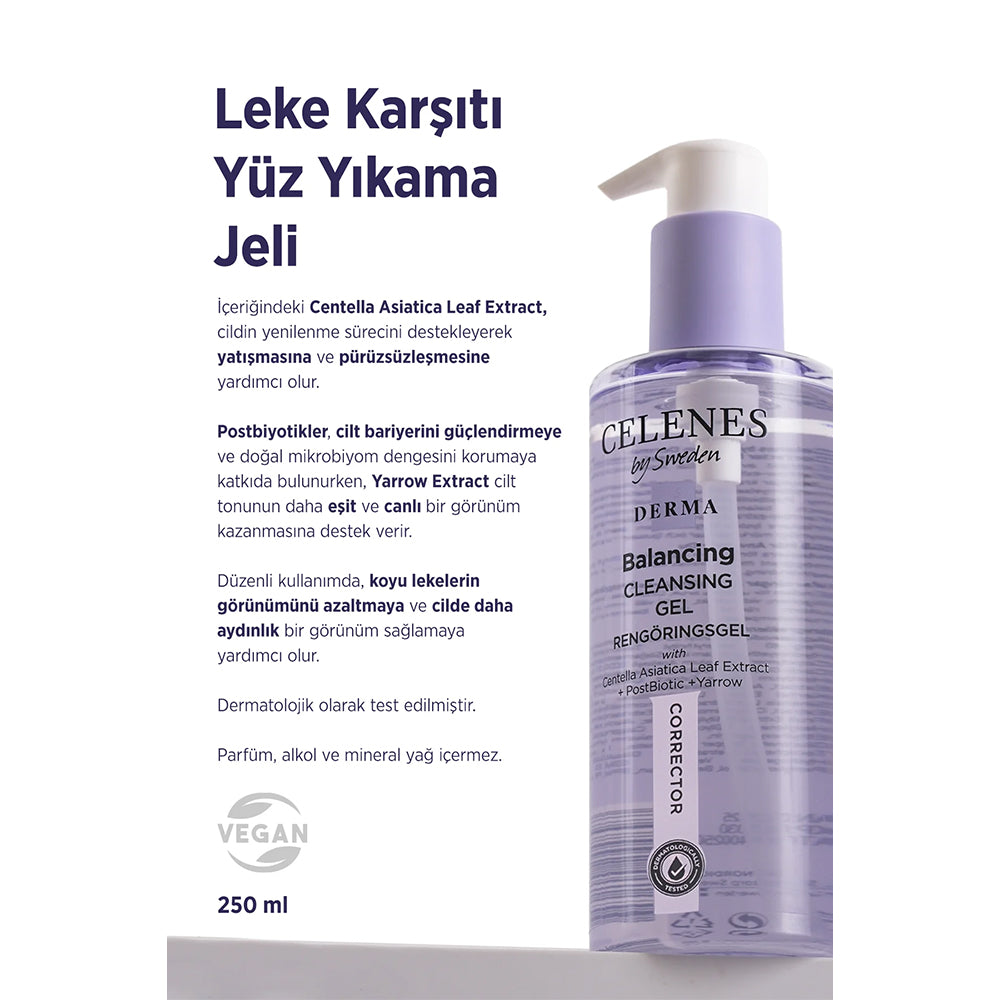 Derma Leke Karşıtı Yüz Yıkama Jeli