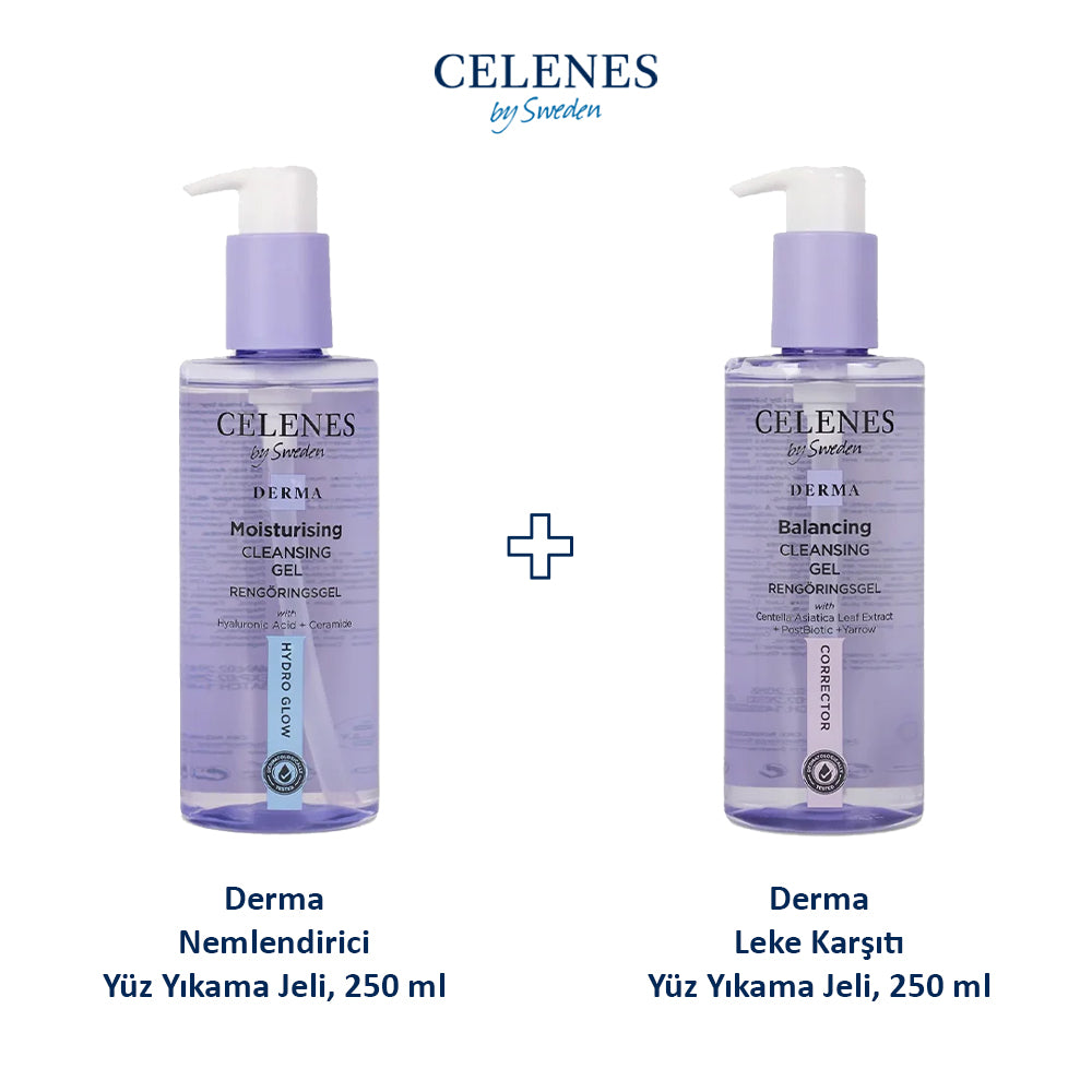 Derma Turkish Derma Nemlendirici Yüz Yıkama Jeli, 250 ml + Derma Leke Karşıtı Yüz Yı ...