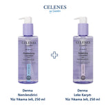 Derma Nemlendirici Yüz Yıkama Jeli, 250 ml + Derma Leke Karşıtı Yüz Yıkama Jeli, 250 ml 2'li Set