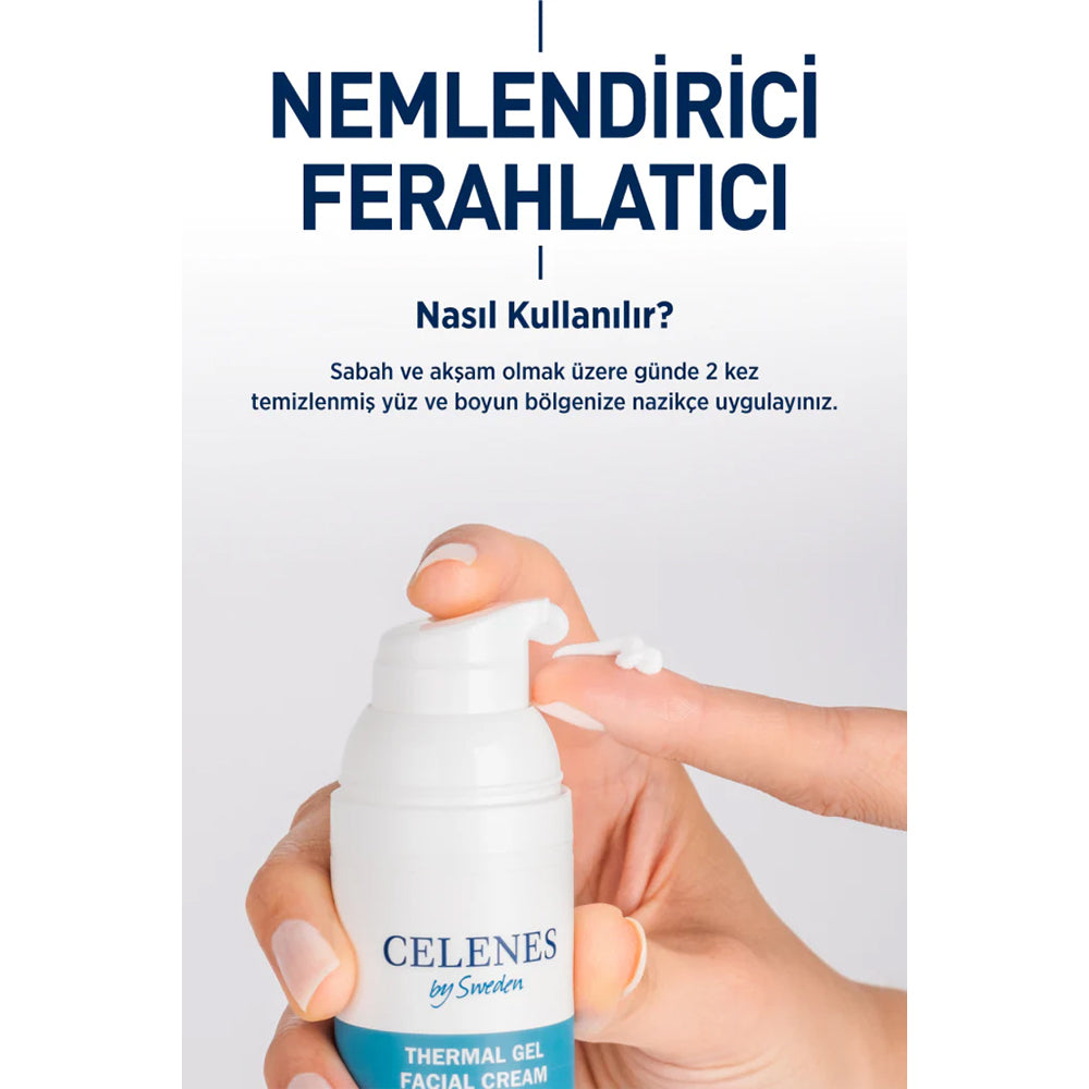 Nemlendirici ve Canlandırıcı Thermal Jel Günlük Bakım Kremi 50 ml