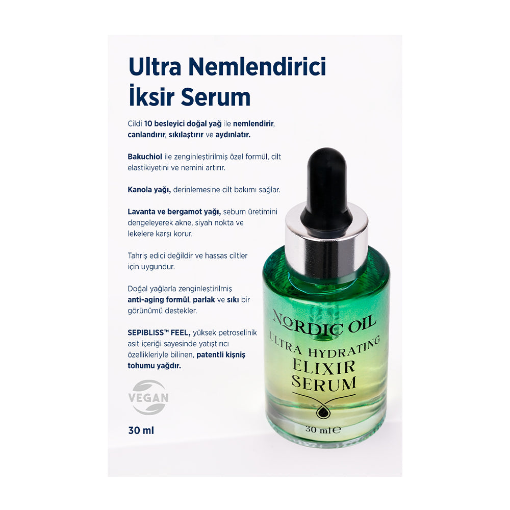 Nordic Oil Ultra Nemlendirici Elixir Serum