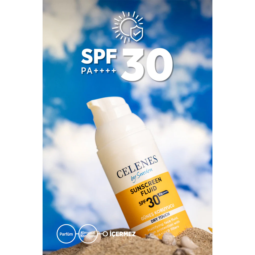 Herbal Dry Touch SPF 30 Mat Bitişli Güneş Kremi - Yüz Ve Dekolte Bölgesi 50 ml