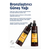 Herbal Bronzlaştırıcı Güneş Yağı 200 ml