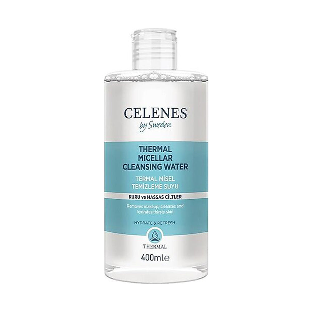 Thermal Misel  Kuru ve Hassas Ciltler için Yüz Temizleme Suyu, 400 ml