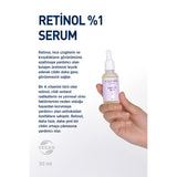 Kırışıklık Karşıtı Rena Retinol Cilt Yenileyici Bakım Serumu 30 ml