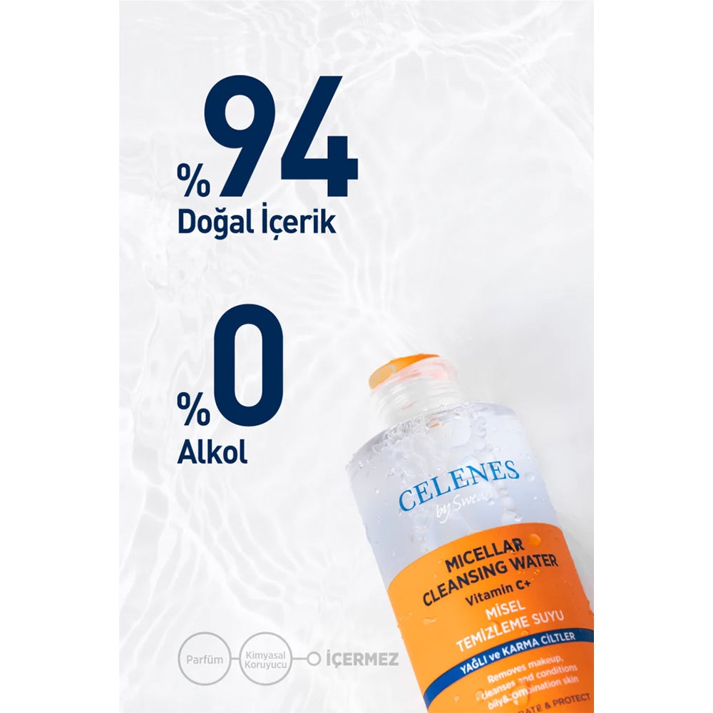 Sea Buckthorn Misel Temizleme Suyu Yağlı ve Karma Ciltler
