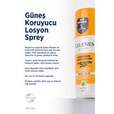 Herbal Tüm Cilt Tipleri için Güneş Koruyucu Losyon Spray 50 Spf